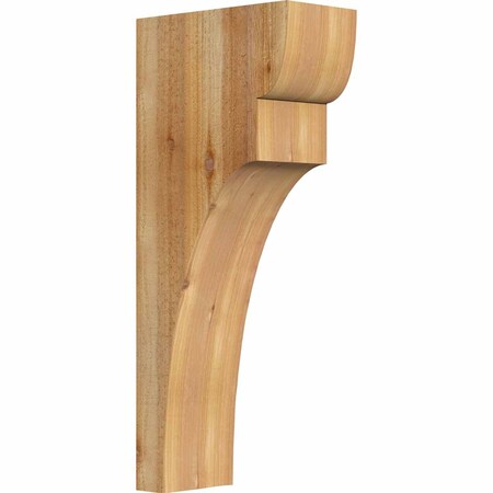 Ekena Millwork Yorktown Rough Sawn Corbel, Western Red Cedar, 6"W x 12"D x 28"H COR06X12X28YOR00RWR